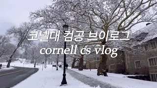 cornell cs vlog first week back of spring semester kellygraphy