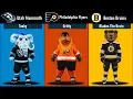 Every NHL Teams Mascots