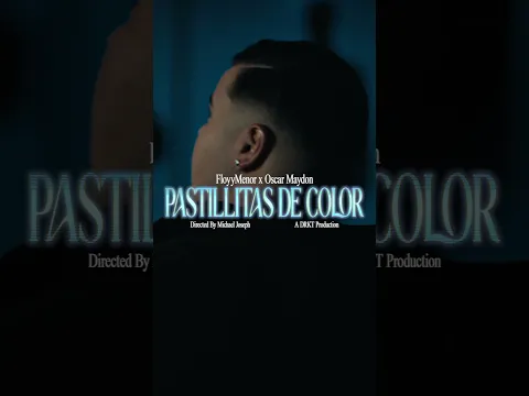 13 August #Coming Soon!!! Pastillitas De Color @Oscar_Maydon  🖤 #floyymenor #méxico #oscarmaydon