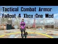 Fallout 4 Tactical Combat Armor Mod Xbox One Tactical Combat Armor XB1 Mod CBBE Mod