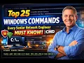 Top 25 Windows CMD PowerShell Commands Every Network Engineer Should Know