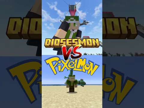 Diosesmon vs Pixelmon