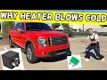 WHY FORD F150 F-150 HEATER BLOWS COLD COOL 2014 2013 2012 2011 2010 2009