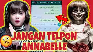 Download JANGAN TELPON ANNABELLE Jam 3 Pagi! Di T3ROR BONEKA HANTU | CHAT STORY HOROR #HORORMISTERI MP3