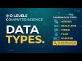 Data Types Explained Integer Real String Char Boolean