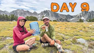 Running out of food on a 200-mile walk