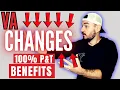 VA Changes Benefits For 100 P T Rated Veterans