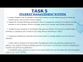Task 5 Student Management System in Java Codsoft internship in Java