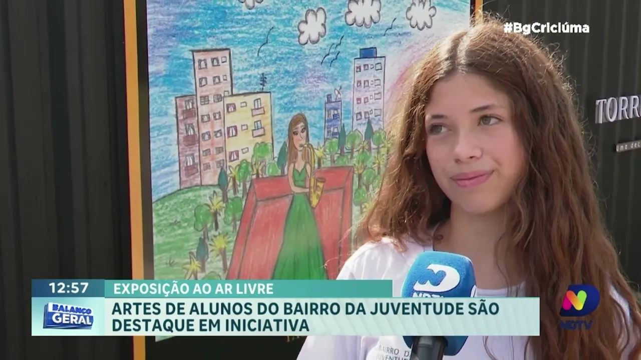 Exposição de arte: iniciativa explora talento dos estudantes