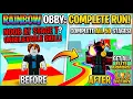 I Beat ALL 50 STAGES in Rainbow Obby NOOB to PRO