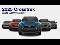 2025 Subaru Crosstrek Trim Comparison Review
