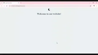 Create a Dark Mode Toggle with HTML CSS JavaScript
