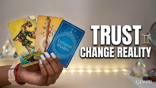 Gemini TRUST That s the Secret To Changing Your Reality Gemini August 2026 Tarot Reading