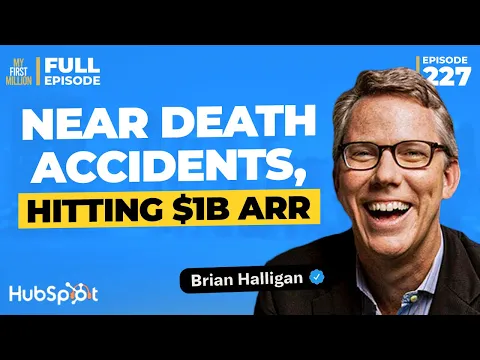Near Death Accidents and Hitting $1B ARR with Brian Halligan, Founder and Exec Chairman of HubSpot thumbnail