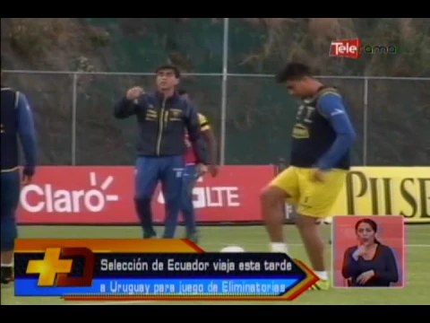 Selección de Ecuador viaja esta tarde a Uruguay para juego de eliminatorias