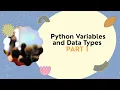 4 0 Python Variables Data Types - Part 1 Data Science Series