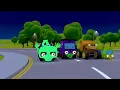 The Halloween Song with Baby Truck | Nursery Rhymes & Kids Halloween Songs | Gecko's Garage