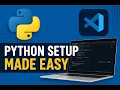 Python Setup Made Easy Install Python VS Code Python Introduction