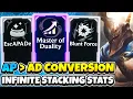 Infinite AP to AD Conversion Nuclear Pantheon Spears - Every Auto Stacks AD ARAM Mayhem