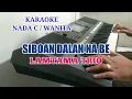 Download Lagu KARAOKE SIBOAN DALAN NA BE NADA WANITA - TRIO LAMTAMA