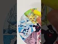 Eeveelution pokemon colorwheel 3 color challenge