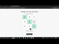 2 Player Tic Tac Toe Game Using HTML CSS and JavaScript with Source Code