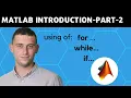 Matlab introduction part-2-loops