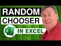 Excel - How To Randomly Select From List In Excel