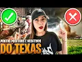 TEXAS POSITIVES AND NEGATIVES