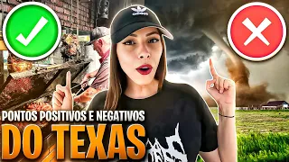 TEXAS POSITIVES AND NEGATIVES