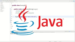 Output Hello World in Java How to Tutorial