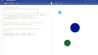 Statements and Comments Learning JavaScript Using Coding with Chrome Lesson 1