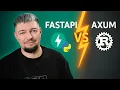 FastAPI Python vs Axum Rust - A Shocking Web Services Speed Test