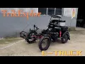 TrikExplor E-TRUCK | Elektrische vierwielaangedreven liggende auto, die avontuur en comfort combineert