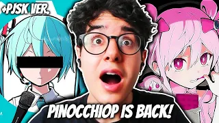pinocchiop is so good anonymous m magical girl and chocolate reaction u0026 breakdown