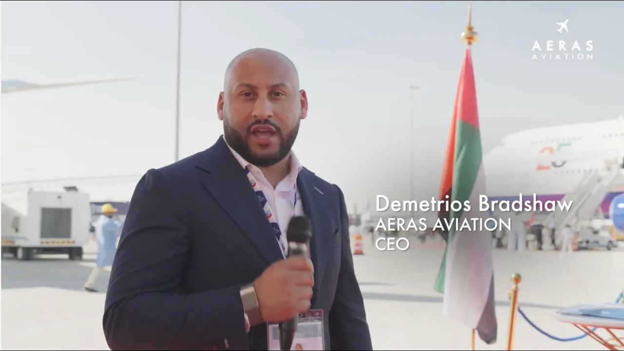 Inside Dubai Airshow 2025 with Aeras Aviation CEO Demetrios Bradshaw