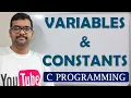 01 - VARIABLES CONSTANTS in C PROGRAMMING