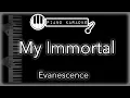 Download Lagu My Immortal - Evanescence - Piano Karaoke Instrumental