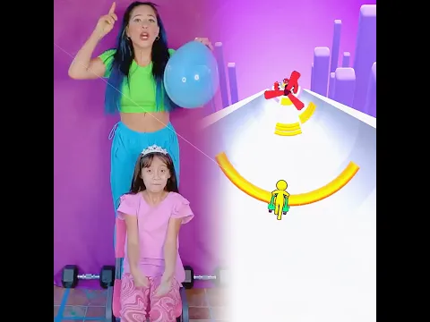 DANIELITA ADIVINA LAS CANCIONES INFANTILES O PIERDE!! 🤭🎈#shorts