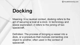 Docking Meaning