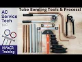 Copper Tube Bending Tools Methods Lever Type Ratcheting Spring Hands