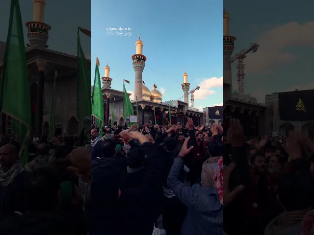 ⁣مواكب أهالي الكوفة حزن علوي ردَّد قصائد الرثاء لإحياء عزاء فاجعة مصاب باب الحوائج الأليمة.
