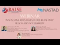 Webinar Innovative Strategies to Increase PrEP Reach and Accessibility