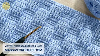 EASY SUMMER Crochet Pattern For Beginners Fantastic Crochet Stitch For Baby Blanket Bag Sweater 