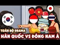 Lagu Toàn Bộ Drama Đông Nam Á Đại Chiến Hàn Quốc Trong 15 Phút | Đầu Xanh Mỏ Hỗn