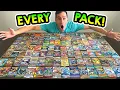 Opening EVERY Pack of Pokemon Cards EVER!