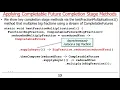 Advanced Completable Futures Features Applying Completion Stage Methods