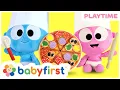 Download Lagu Pretend Play Cooking Pizza for Kids🍕| Fun Learning in the Kitchen w GooGoo \u0026 GaaGaa | BabyFirst TV