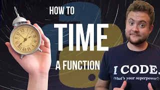 How To Time A Function In Python
