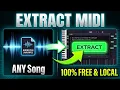 Extract MIDI from ANY Song 100 Free Local